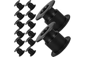 LAPYAPPE 16pcs Foosball Bearing Rods 12mm Football Rod Bearings Set for Table Football Accessories Arcade