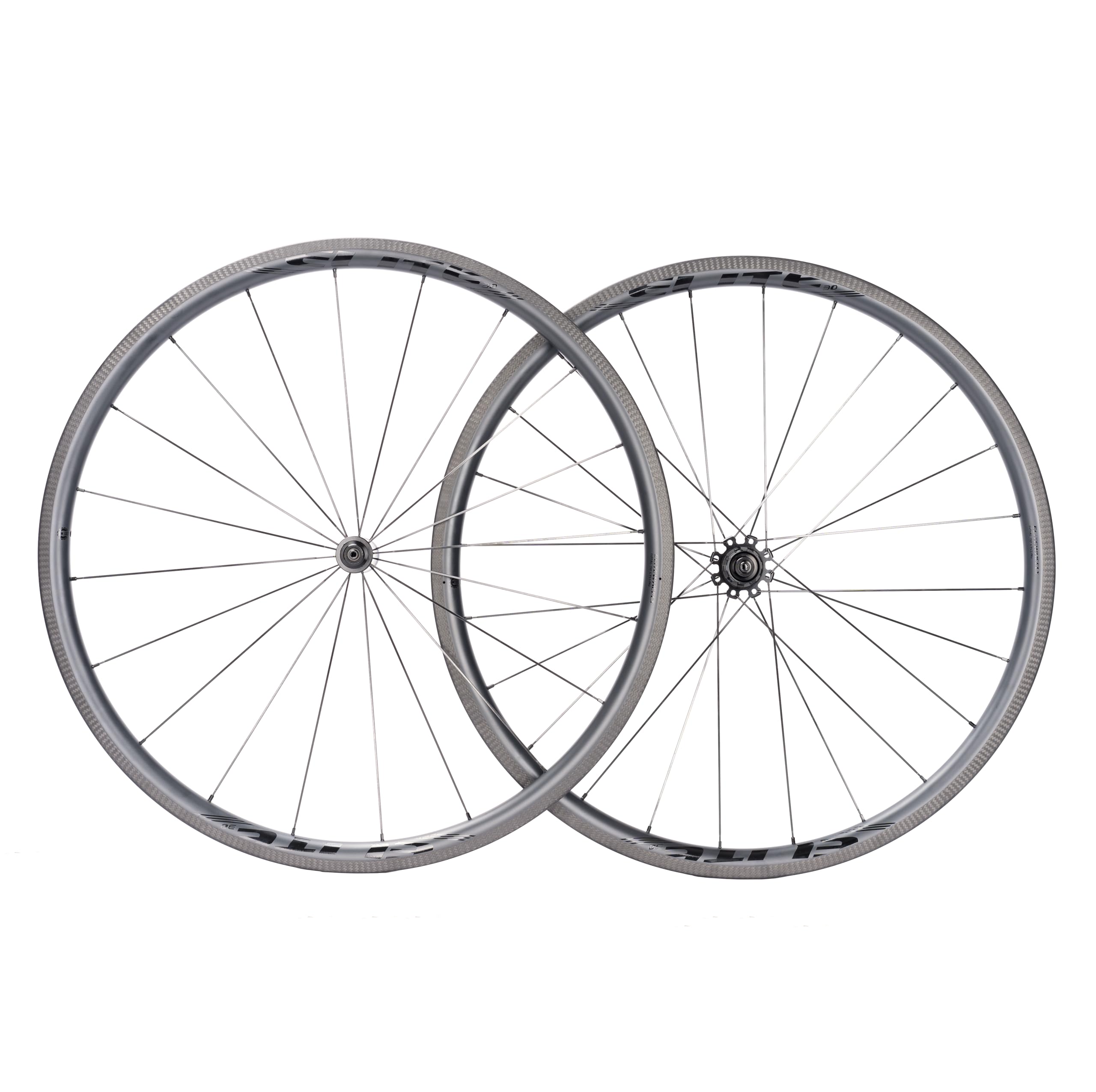 ELITEWHEELS SLT Carbon Fiber Road Bike Wheels 700C Ceramic Bearing Hub Tubeless Compatible Clincher Wheelset Pillar 1423 Spoke In Dubai - UAE | Wheels - View #4