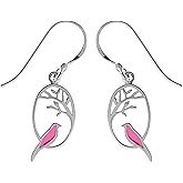 Boma Jewelry Sterling Silver Bird Earrings