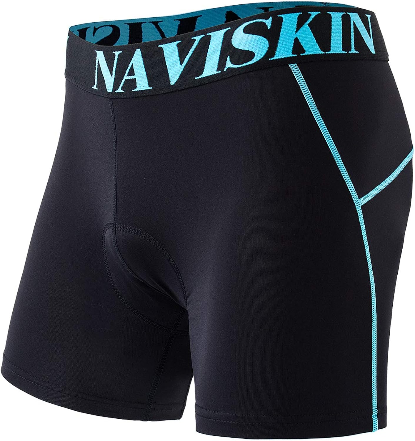 Naviskin Men's Bike Cycling Underwear Shorts 3D Padded Lightweight Quick Dry Bike Biking Shorts Underwear: Clothing