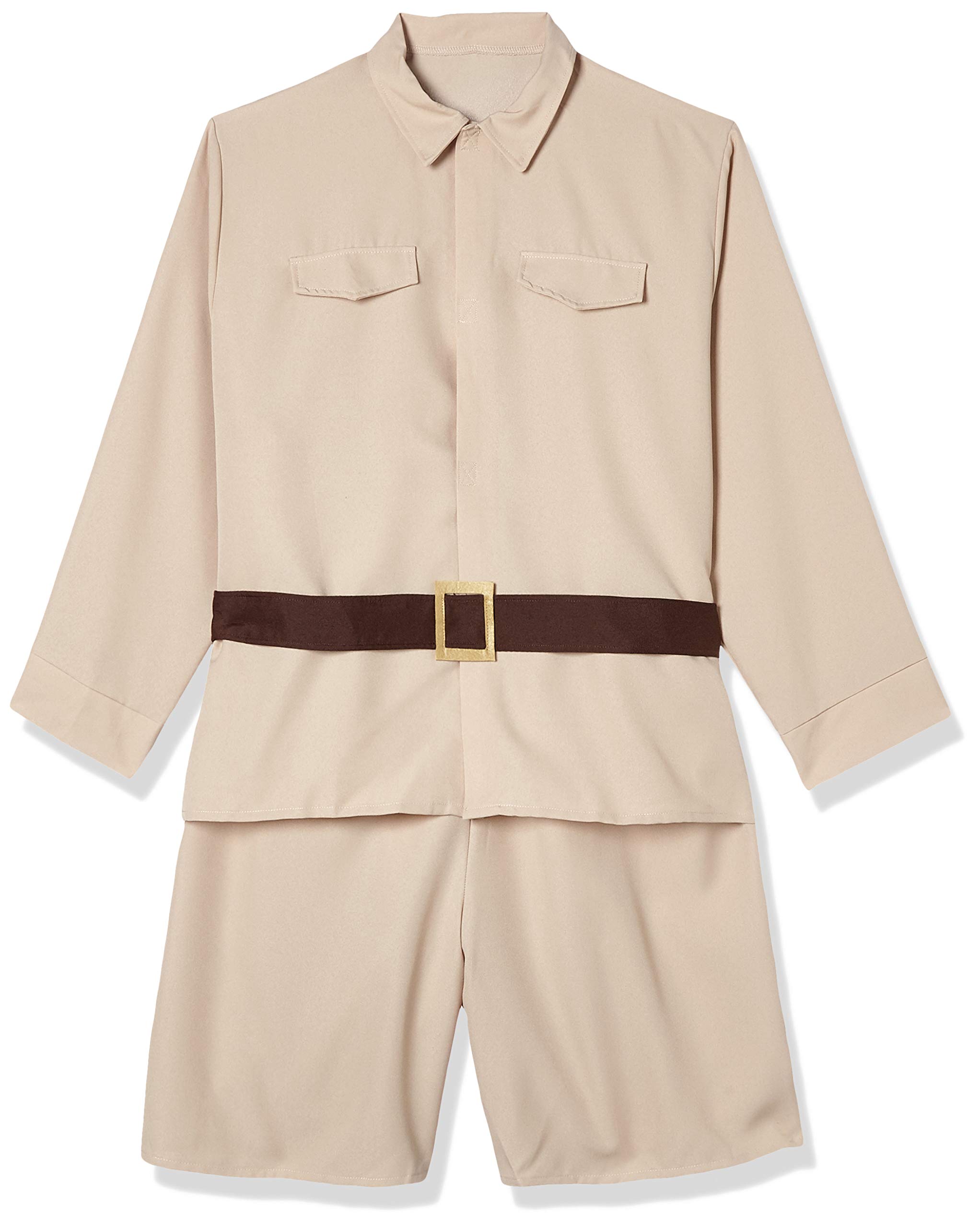 amscan (PKT) (9905155) Adult Mens Safari Man Costume (Extra Large)