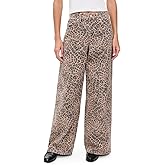Z SUPPLY Women's Marli Denim Leopard Pants