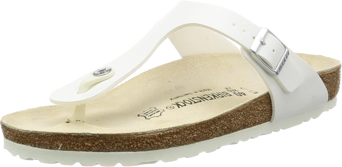 white birkenstocks amazon