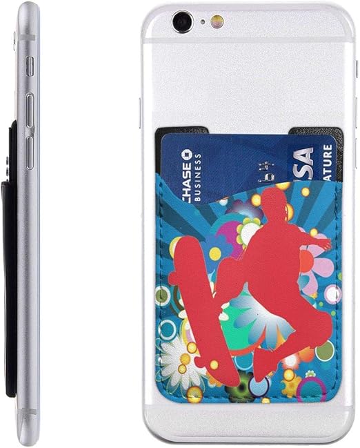 Amazon.com: Sports Parkour Skateboard Phone Card Holder ...