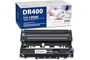 MOLIMER DR400 DR-400 Drum Unit Compatible Replacement for Brother DR400 MFC-8600 9700 8500 P2500 IntelliFax-4750e 5750e 4100e HL-1250 1240 1470N DCP-1200 1400 Series Printer (High Yield, 1 Black)