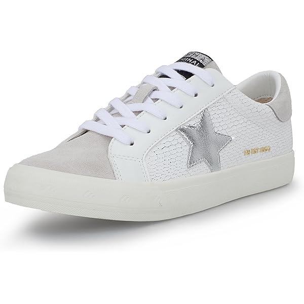 Amazon.com | Mi.iM Gaby Rubber Sole Lace-up Suede Rhinestone Star