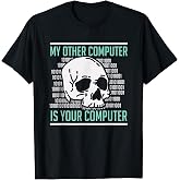 Cyber Hacker, Computer Security Expert, Cybersecurity T-Shirt