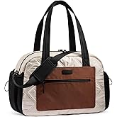 LOVEVOOK Gym Bag for Women, Lightweight Travel Duffle Bag with Wet Pocket, Personal Item Carry On Weekender Overnight Bags for Woman Gym, Yoga, Hospital, Weekend Trips