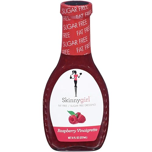 Skinnygirl Sugar Free Gluten Free Salad Dressing, Raspberry Vinaigrette, 8 Ounce