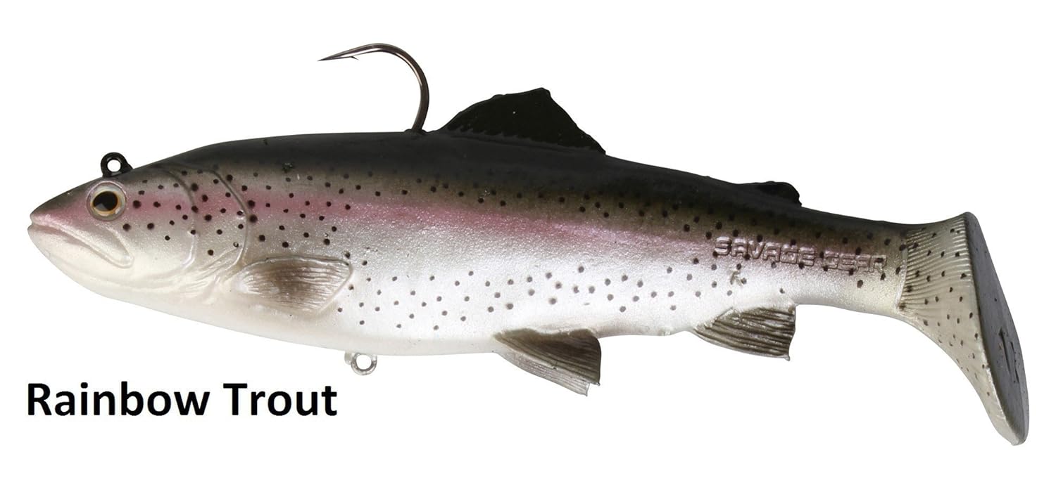 Savage Gear 3D Trout Rattle Shad 20.5cm 98g SS 01-Rainbow Trout Savage Gear 3D Trout Rattle Shad 20.5cm 98g SS 01-Rainbow Trout