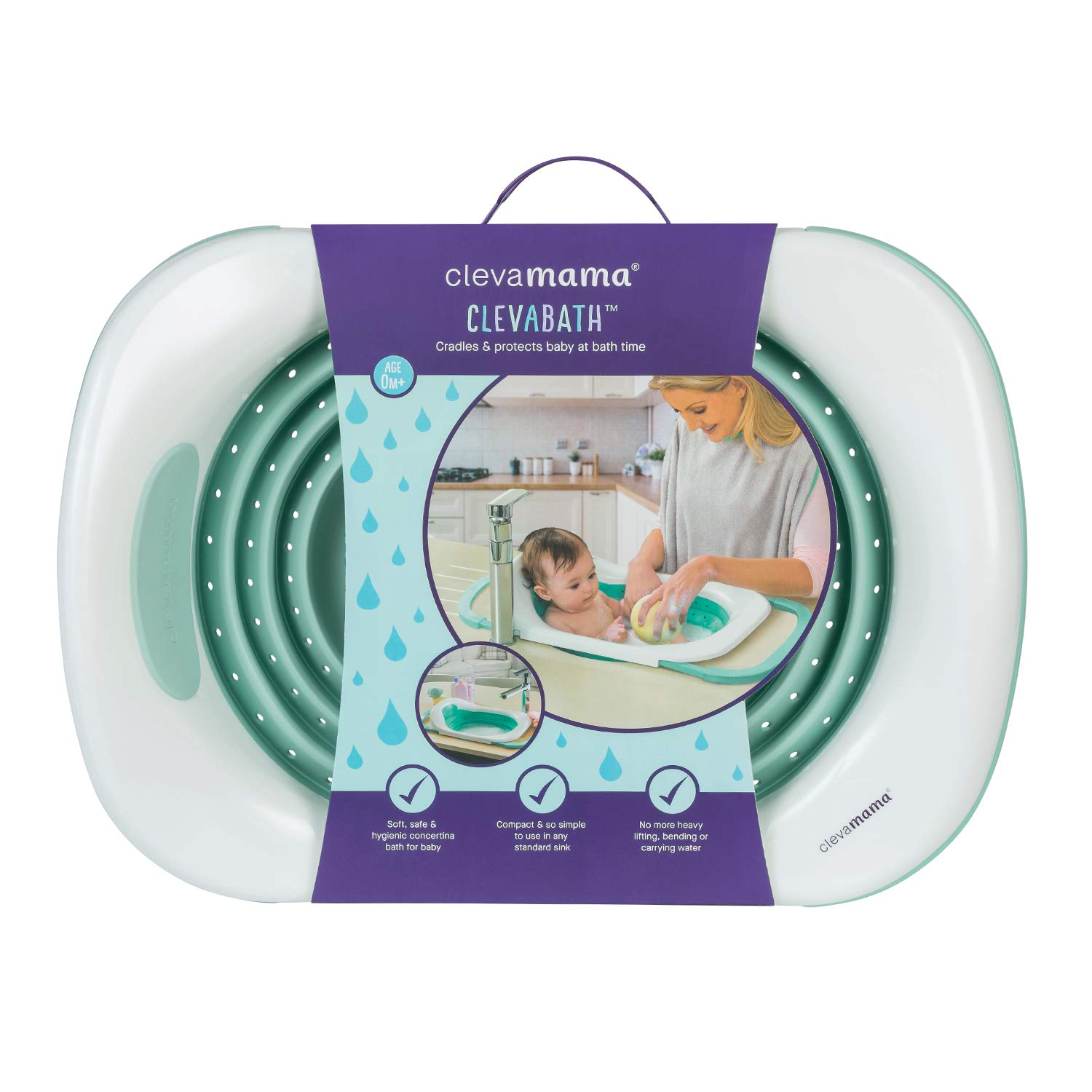 travel baby bath support