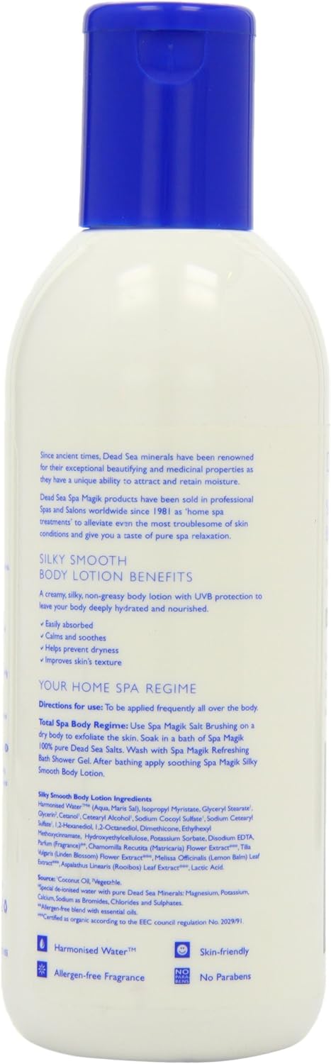 Download Dead Sea Spa Magik Silky Smooth Body Lotion 1 X 350ml Amazon Co Uk Beauty Yellowimages Mockups