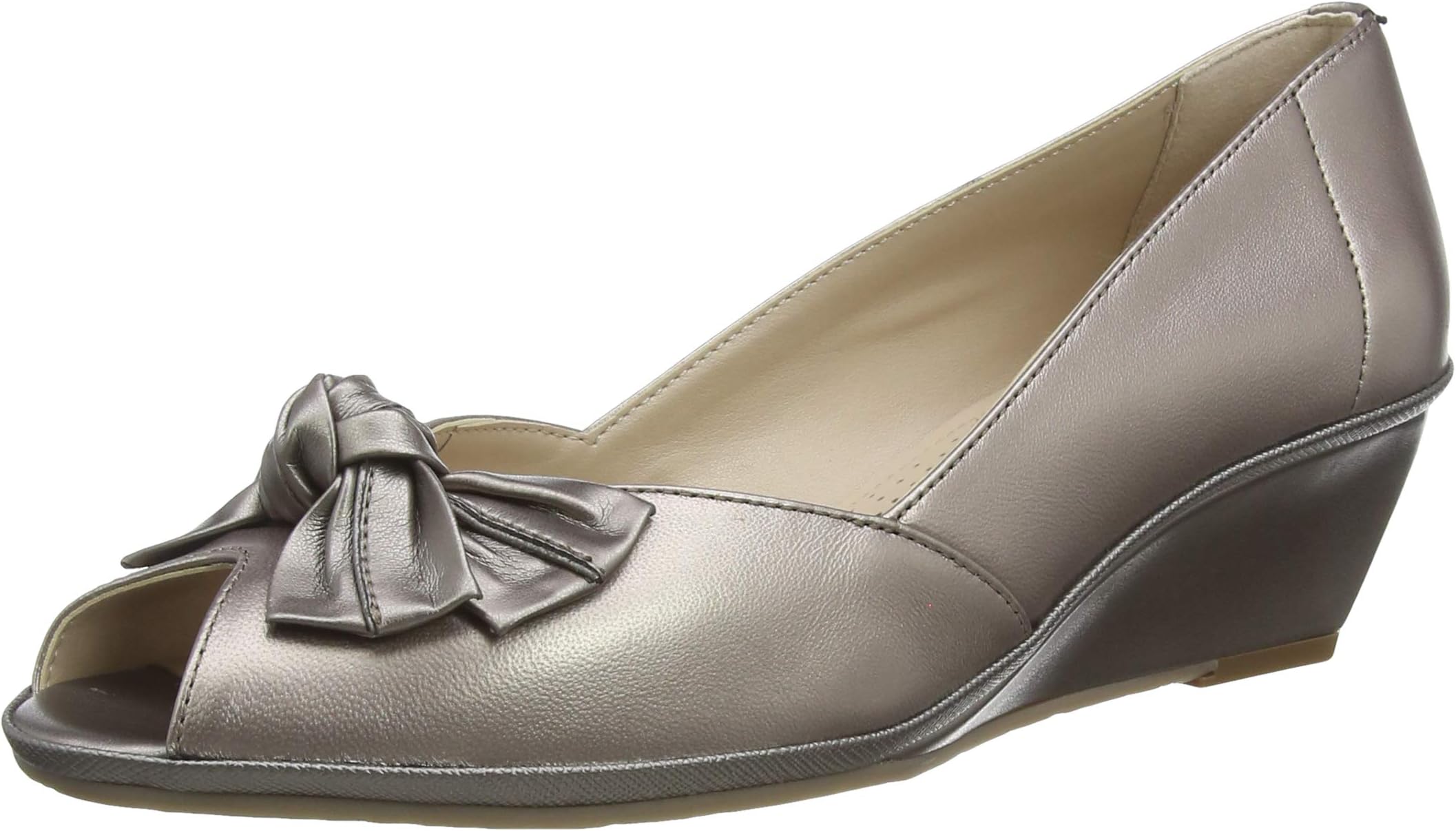 Florida II Womens Leather Wedge Shoe