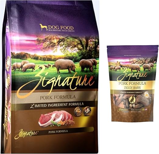 zignature dog food pork