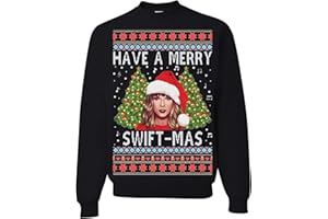 wild custom apparel Have A Merry Ugly Christmas Crewneck Sweatshirt