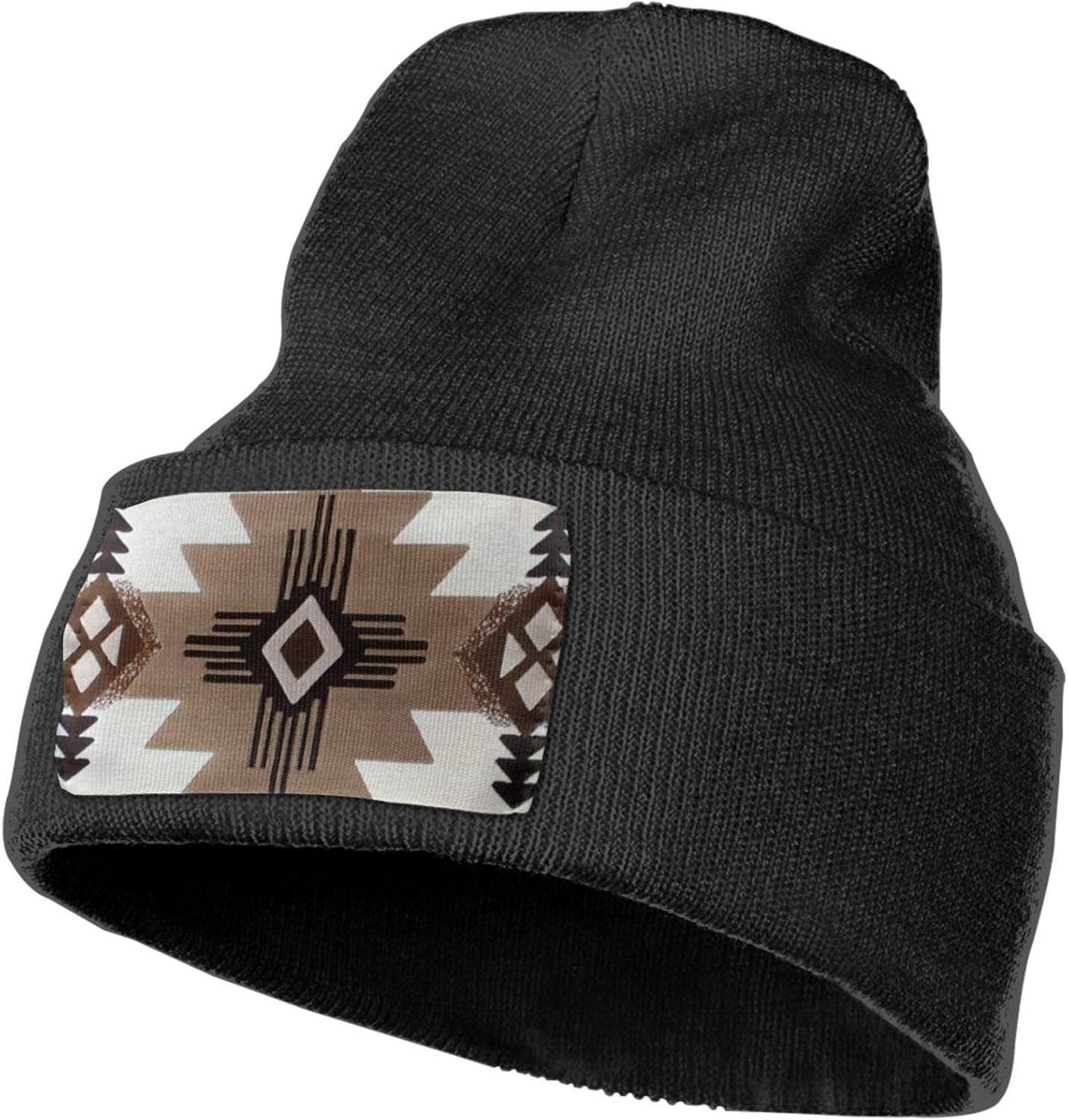 Unisex Beanie Slouchy Beanie for Men Native American Knit Hat Wool