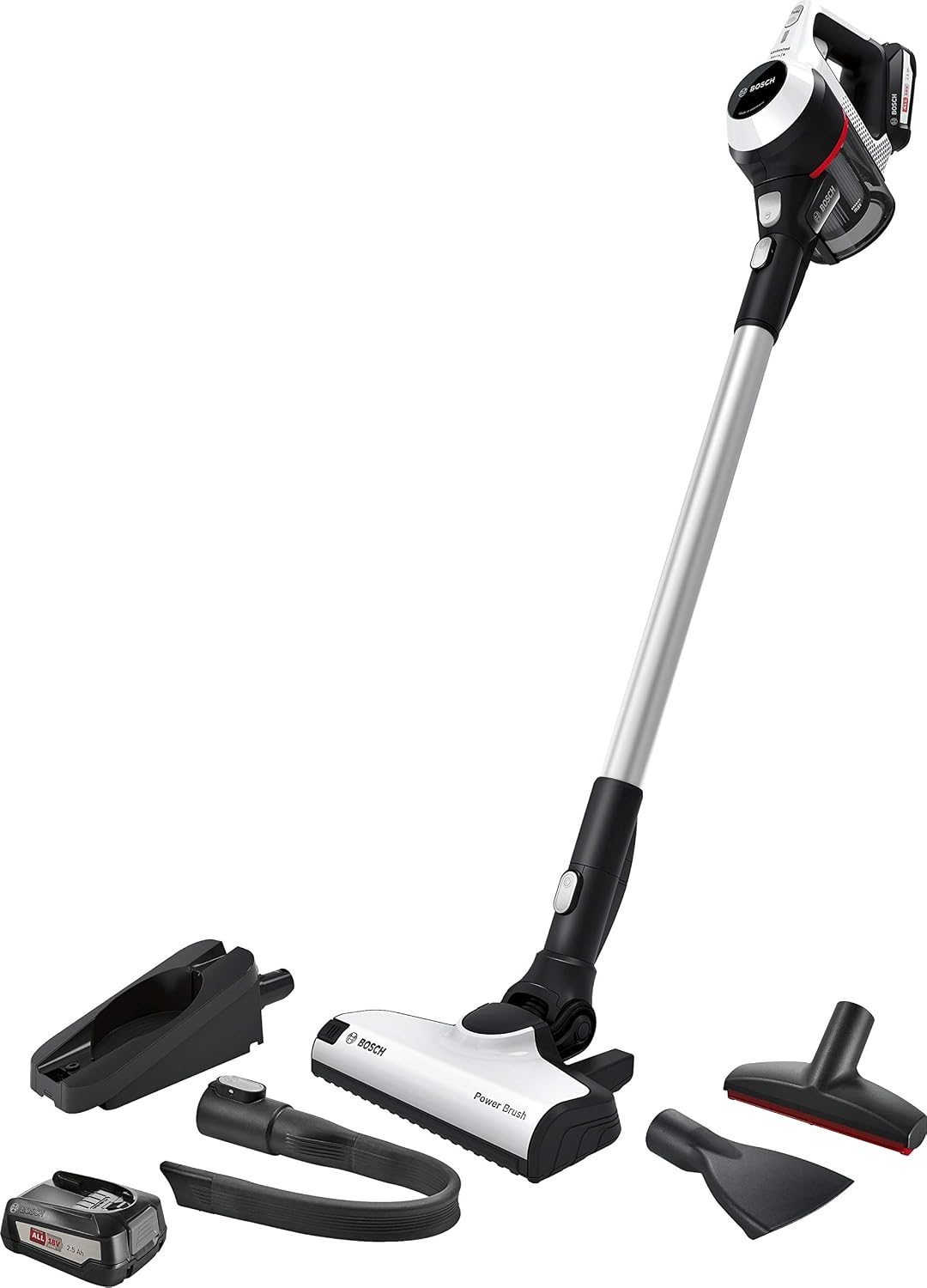 Bosch BCS612GB Unlimited 6 ProHome Cordless Stick Vacuum Cleaner, Ultra Lightweight Design