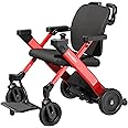 Electric Wheelchairs for Adults, World’s First 3-in-1 Power Wheelchair, Walker Wheelchair Combo, E-Pushing Transport, All Terrain Motorized Wheelchair Lightweight Foldable Airline Approved Travel Size