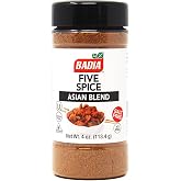Badia Five Spice Asian Blend, 4 oz &ndash; Sweet Aromatic Flavor | Sweet Aromatic Flavor, Asian Fusion Blend Of Anise, Cloves, Cinnamon, Fennel &amp; Ginger, No Salt