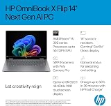 HP OmniBook X Flip NGAI 14 inch Laptop AMD Ryzen AI 7 350 24GB 1TB OLED view 4