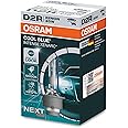 OSRAM Xenarc Cool Blue Intense D2R, +20% more brightness, up to 6,000 K, Xenon headlight bulb, LED look, folding box (1 lamp),66250CBN
