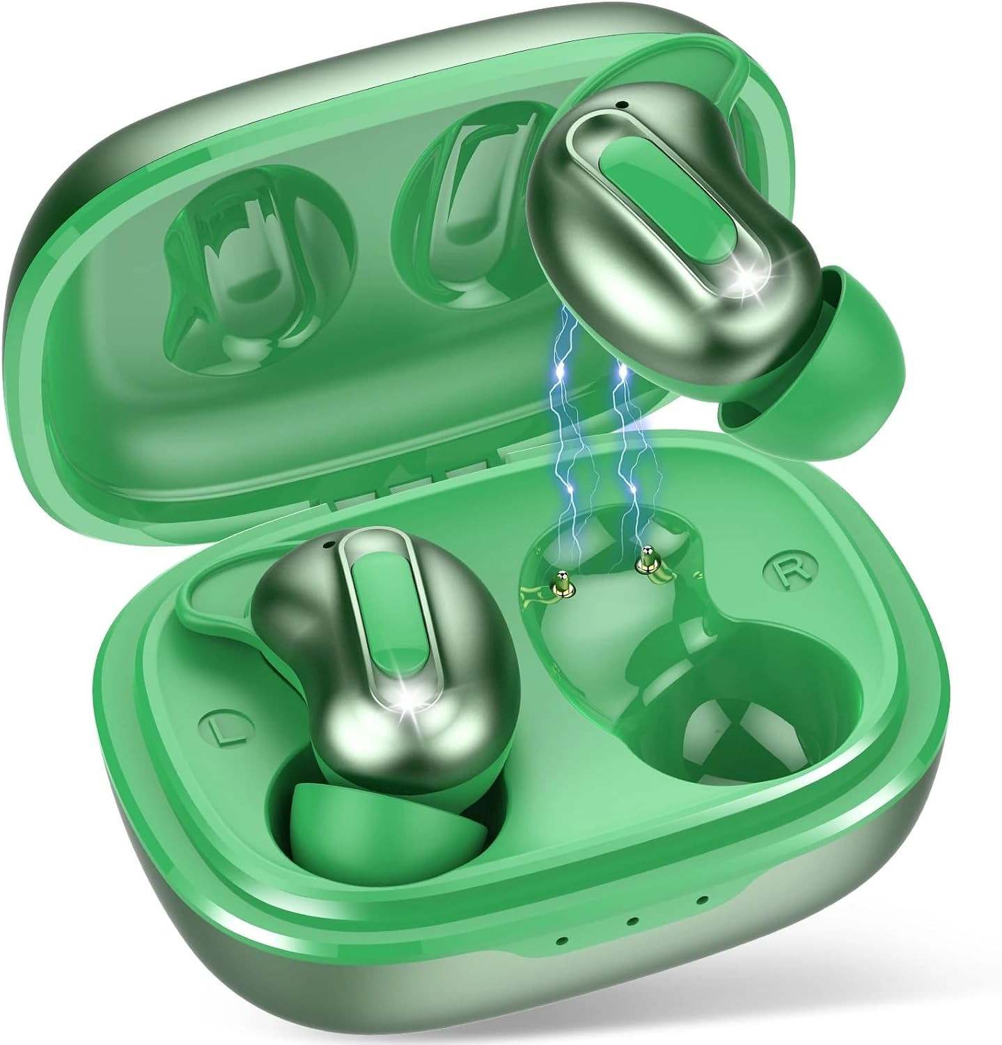 Sleep Earbuds, Mini ANC Wireless Earbuds in Ear, Bluetooth 5.4 Sleep Headphones Design for Side Sleeper, 48H Bass Stereo Earp