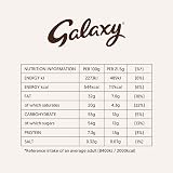 Galaxy Smooth Milk Chocolate Bar 180g – Milk Chocolate Tablet Gift Block view 4