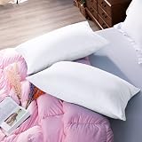 NTBAY 500 Thread Count 100% Egyptian Cotton Pillow Cases 2 Pack White view 6