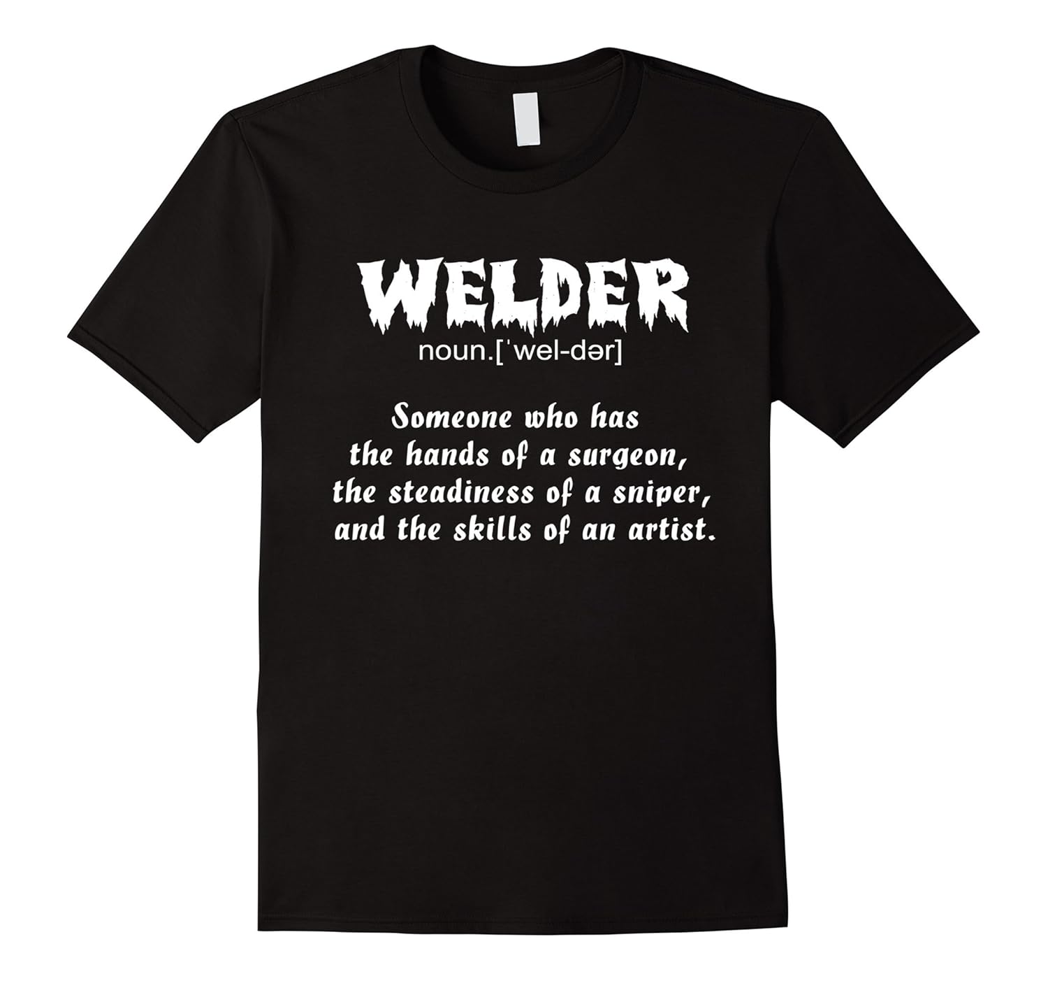 Welder Definition Welding Funny Shirt-Rose