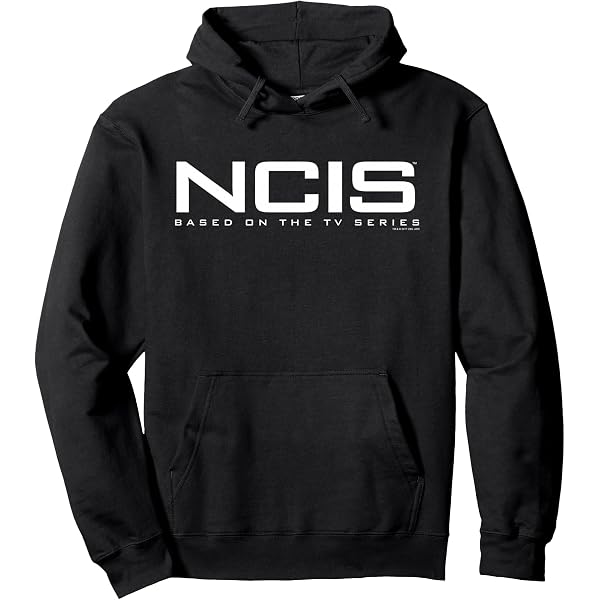 Sweat à Capuche NCIS Gibbs – Sweatshirt Officiel Avec Design 'Headshot' – Collection Séries TV