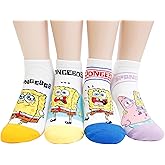 socksense Sponge Character Cartoon Series Women and teen girls Licensed Socks Collection
