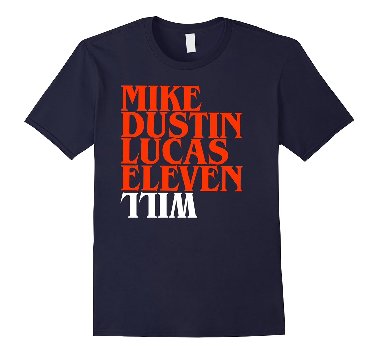 Mike Dustin Lucas Eleven Will - T-Shirt-ANZ