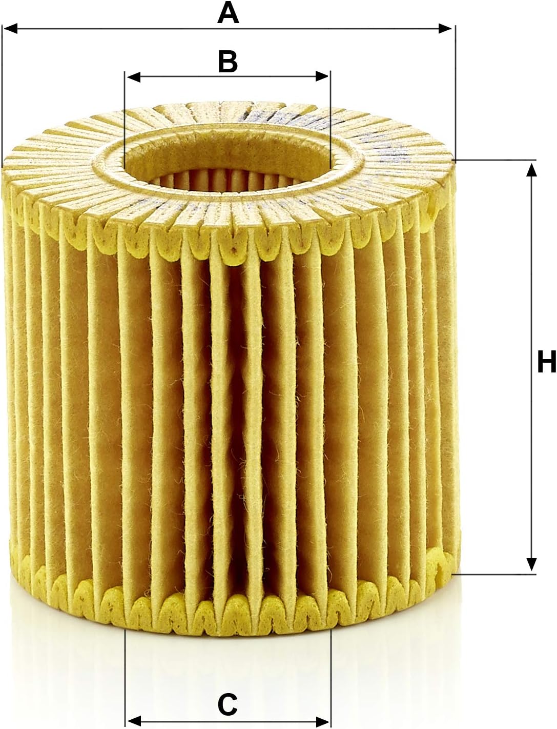 MANN-FILTER HU 6006 z Oil Filter - for Cars + Transporters, White, Single pack - Image 3
