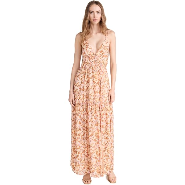 ASTR The Label Women's Rasya Dress, White Blue Floral, XS at Amazon Women's  Clothing store