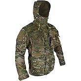 ZAPT Men&rsquo;s Outdoor Tactical Jacket Detachable Hooded Coat Heavy Duty Molle Military Outerwear Shell With Cargo Pocket
