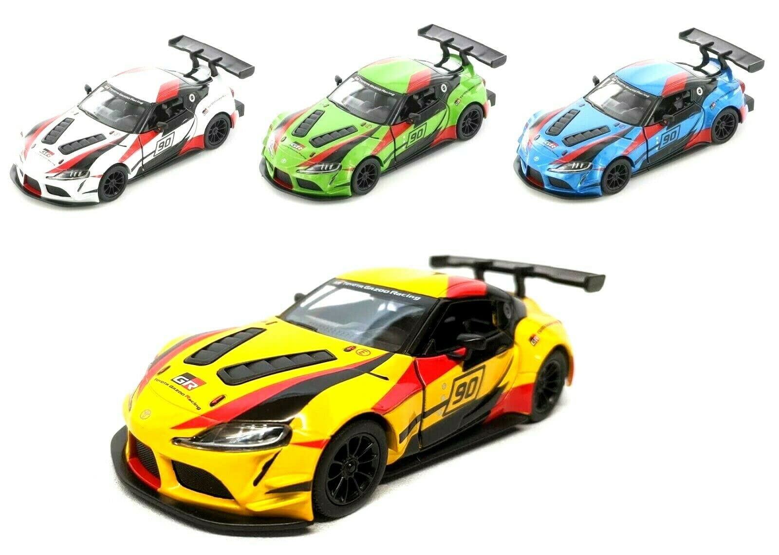 KandyToys Diecast Metal 1:36 Scale Toyota Supra Racing Concept Livery Edition Model Toy Car