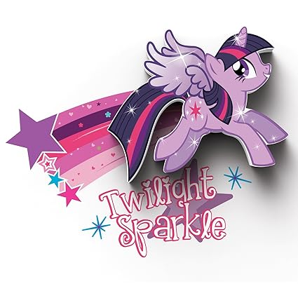 My Little Pony Mini 3d Led Wall Light Twilight Sparkle