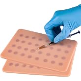 Ultrassist Intradermal Dual (2-Pack) Injection Training Pads with 64 Injection Spots (for Training Use Only)