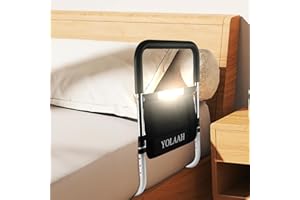 YOLAAH Bed Rail for Elderly Adults Safety - Bedassist Rail for Seniors, Height Adjustable, Bed Handle, Guard, Rail for Seniors Prevent Fall