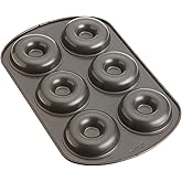 Wilton Non-Stick 6-Cavity Donut Baking Pans, 2-Count