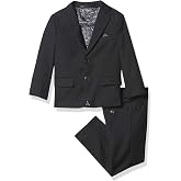 Isaac Mizrahi Boys' Slim Fit Solid 2pc Suit