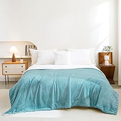 Andency Sherpa Fleece Blankets Queen Size for Bed