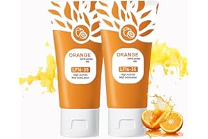 Orange Exfoliating Gel, Orange Exfoliating Gel Scrub, Deep Pore Peeling Scrub, Cleaning Pores, Moisturize Skin for All Skin T