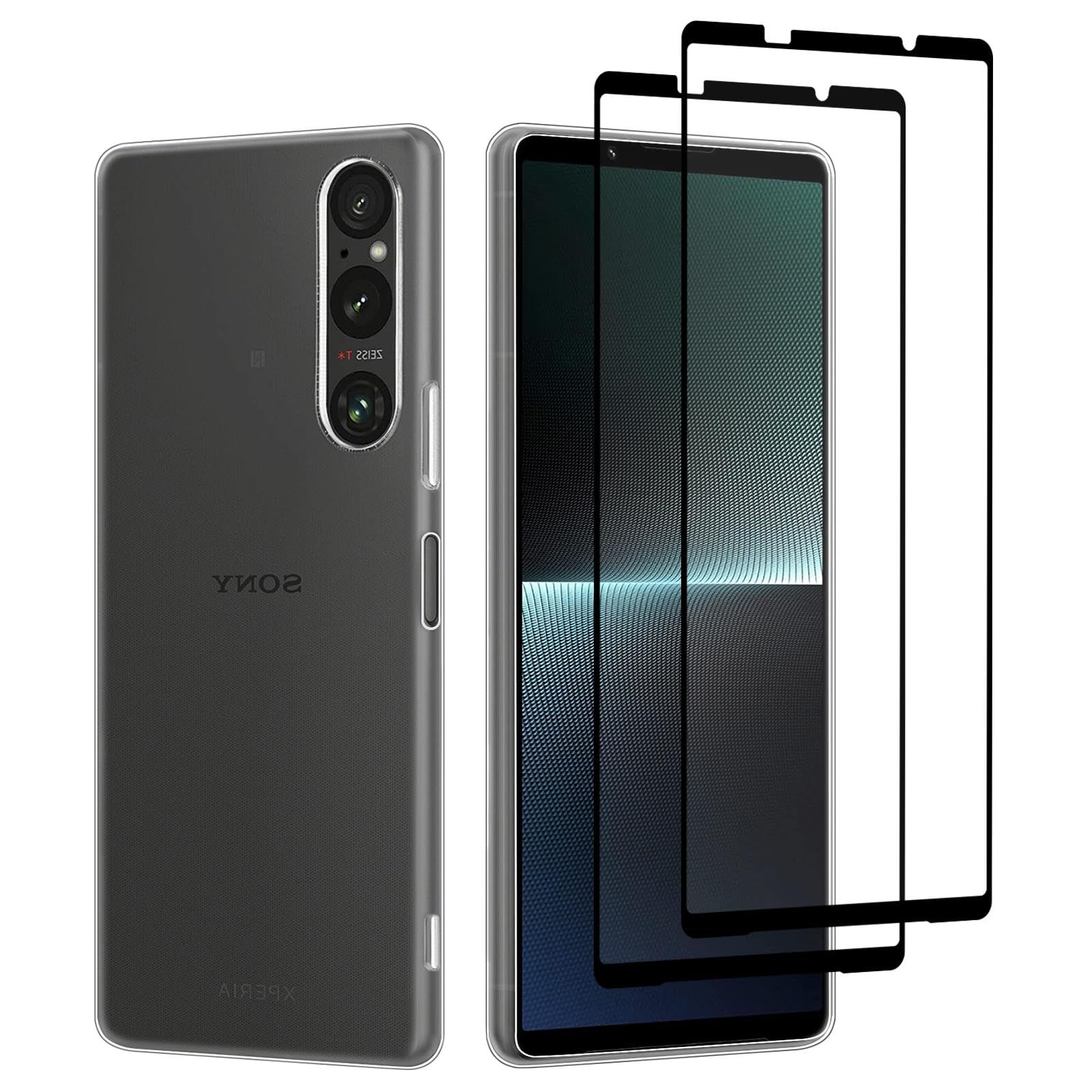 32nd Tempered Glass Screen Protector for Sony Xperia 1 V (2023) - 2-Pack