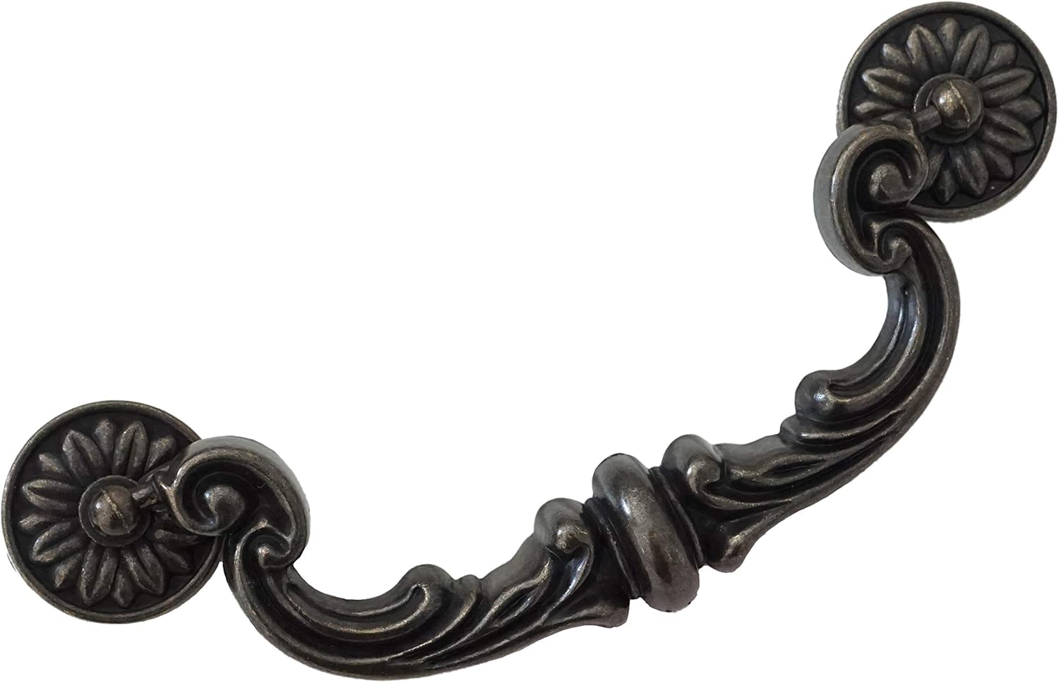 Vintage Look Drawer Knobs Pulls Handles Dresser Pulls Bail Rustic Dark Antique Bronze Decorative