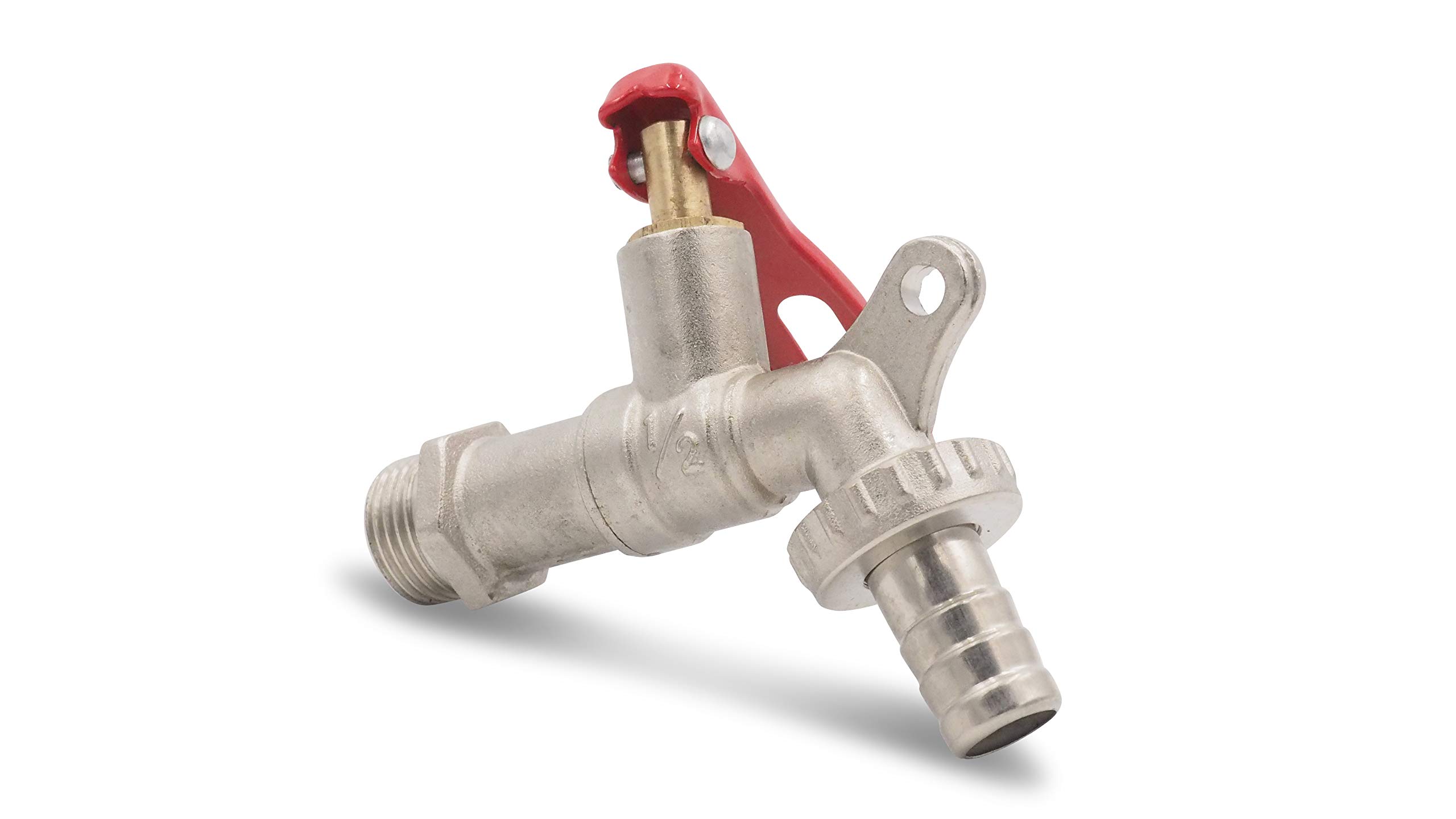 Lazardo Lockable Tap e.g. against unauthorised use of the washing machine in the washing room.