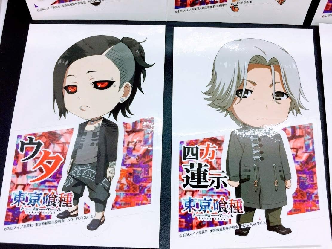 Amazon Co Jp 東京喰種 トーキョーグール ウタ レンジ ラビット 西尾錦 にしおにしき 等 コレクション ステッカー セット Toys Games