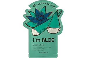 TONYMOLY I'm Real Moisturizing Aloe Mask Sheet, Pack of 1