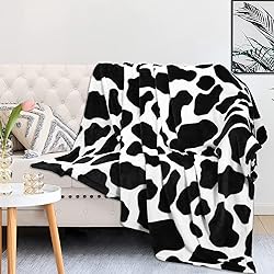 MACEVIA Flannel Fleece Cute Blanket for
