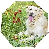 RPLIFE Regenschirm Auto-Open - Kompakt 32cm Mit UV-Schutz & Feuerwehr-Design